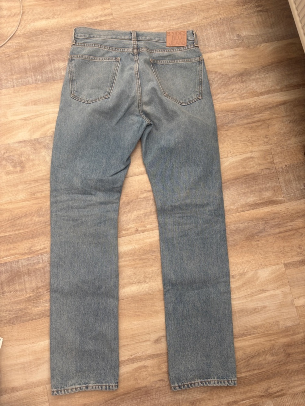 B SIDES Light Blue Straight-Leg Women’s Jeans - Picture 4 of 4